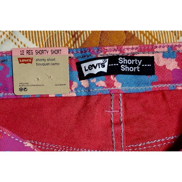 NWT LEVI'S GIRLS SHORTY SHORT - Picture 4 of 6